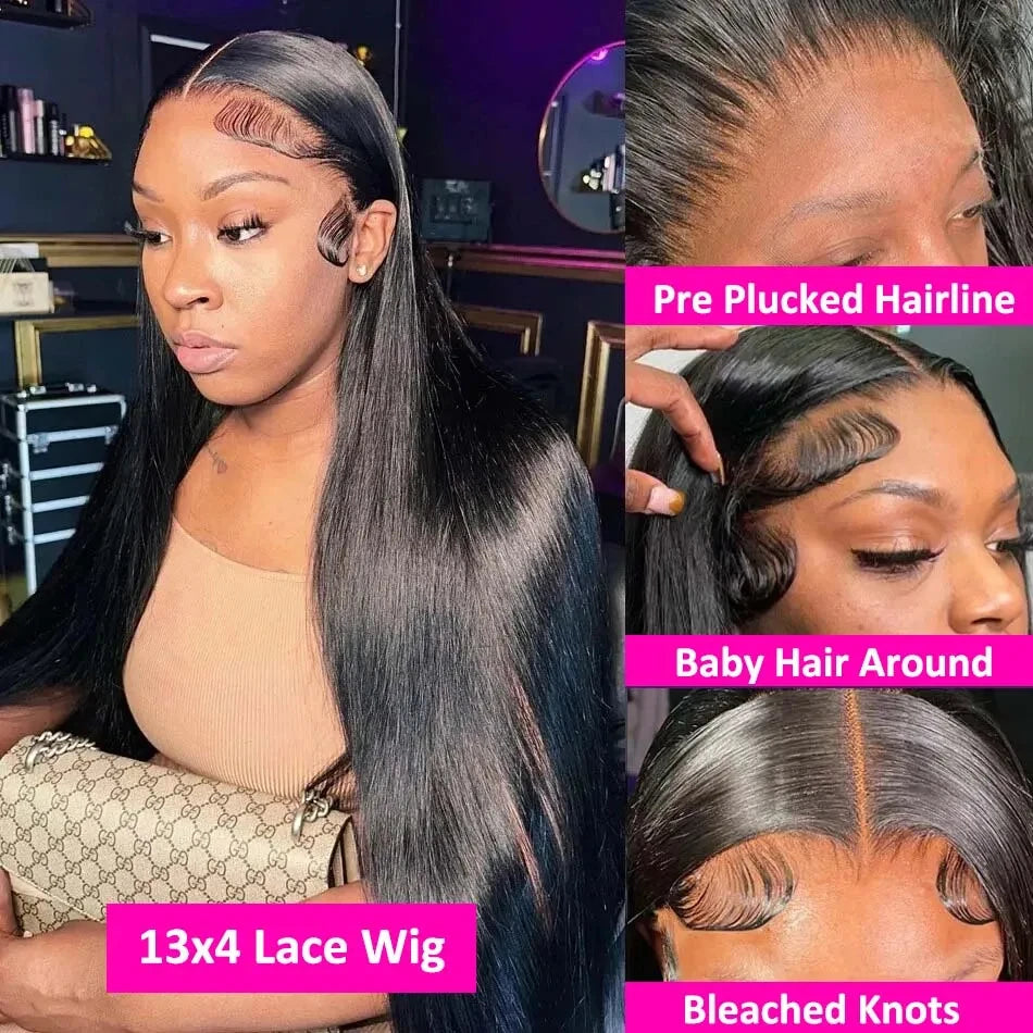 30 40 Inch 13X6 Lace Frontal Wig Glue less Wig-Ryan fashion product