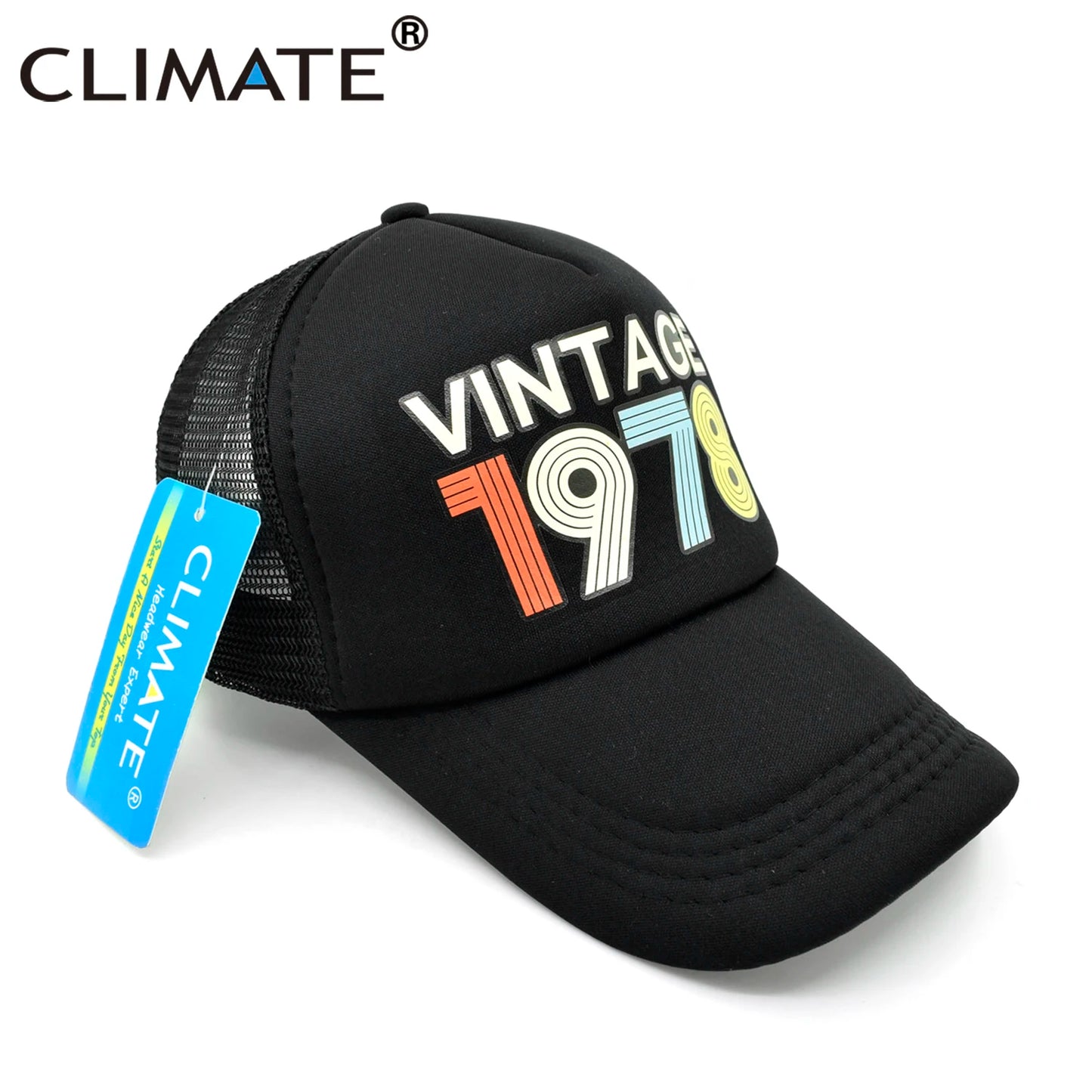 CLIMATE Vintage 1978 Cap 1978 Vintage caps Hat-Ryan fashion product