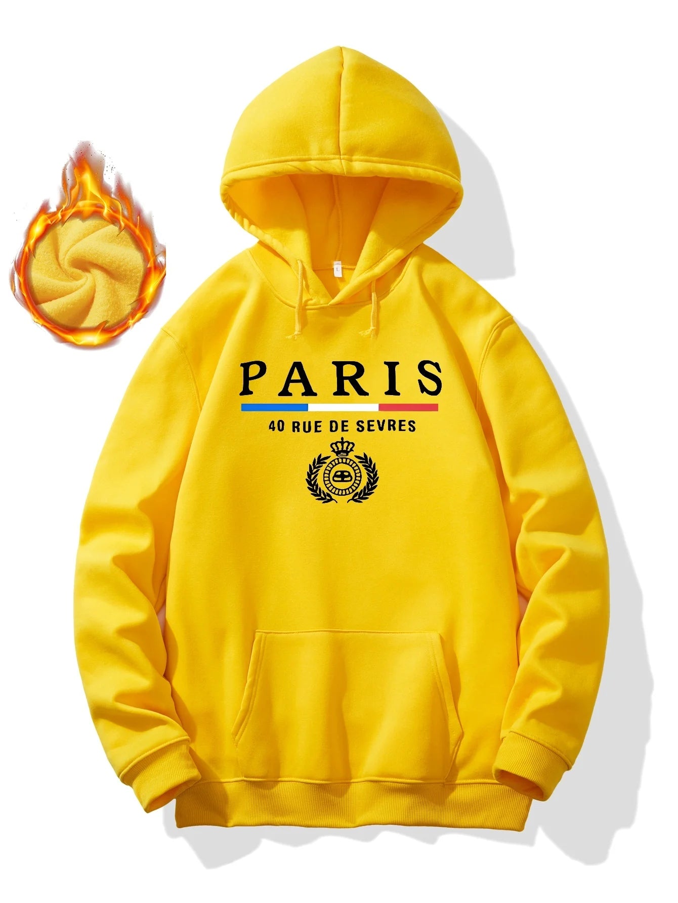 Stylish PARIS Hoodie for  Men Design Pullover-Ryan fashion product