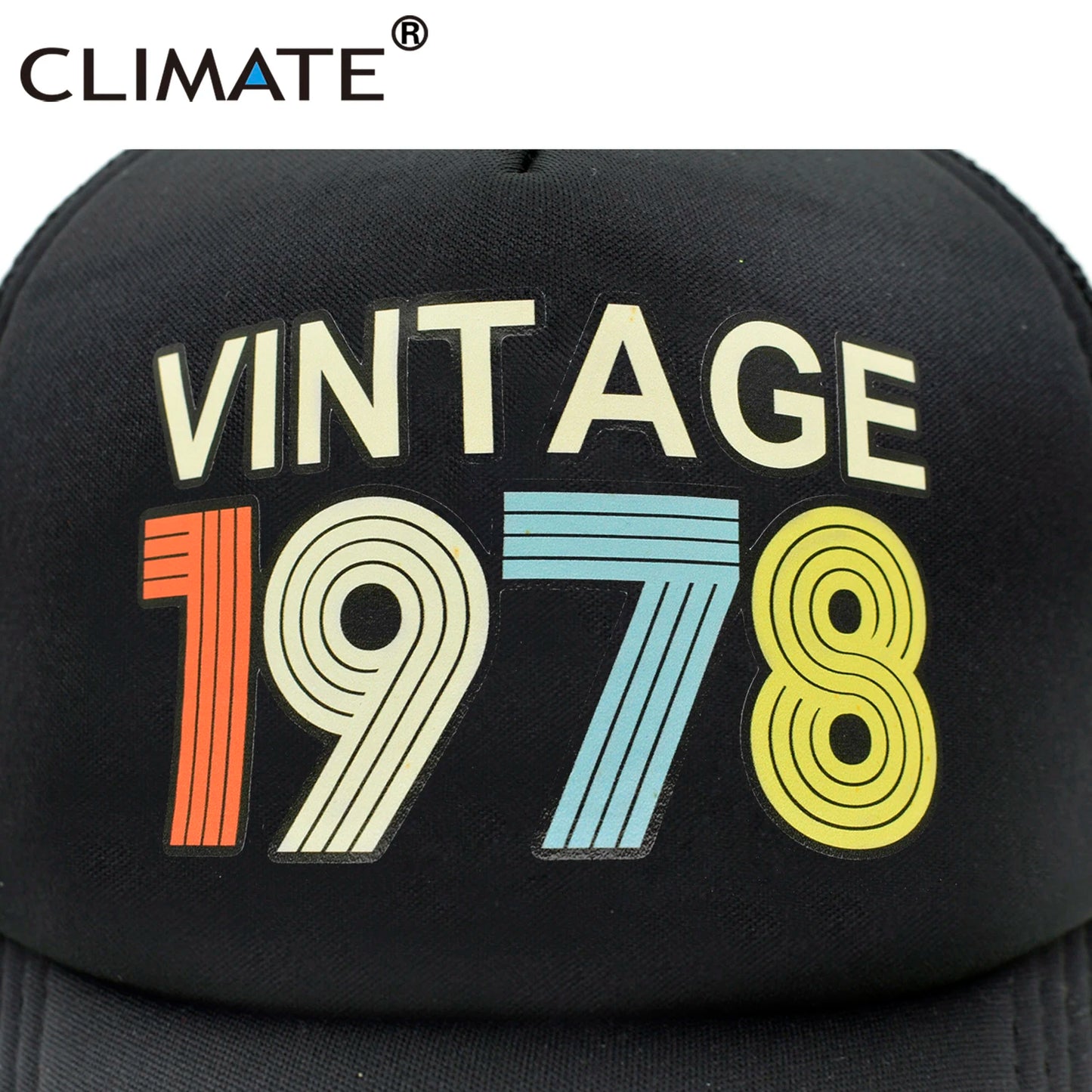 CLIMATE Vintage 1978 Cap 1978 Vintage caps Hat-Ryan fashion product
