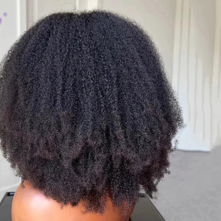 Shape Wig Afro Kinky Curly Human Hair For Women-Ryan fashion product