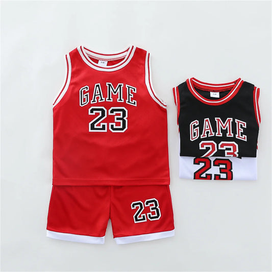 2PCS Children's Summer Fashion Basketball Suit-Ryan fashion product