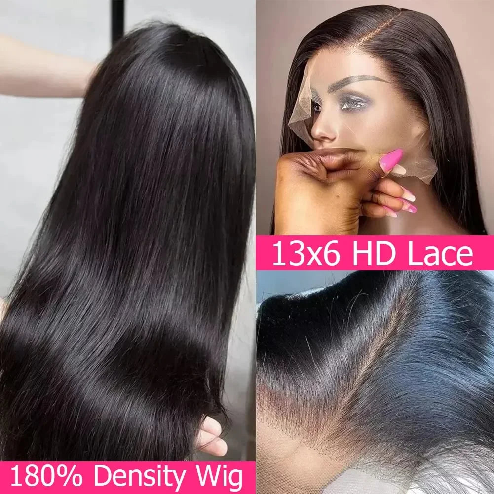 Lace Frontal Wig Bone Straight Human Hair Wigs Hair Wig-Ryan fashion product